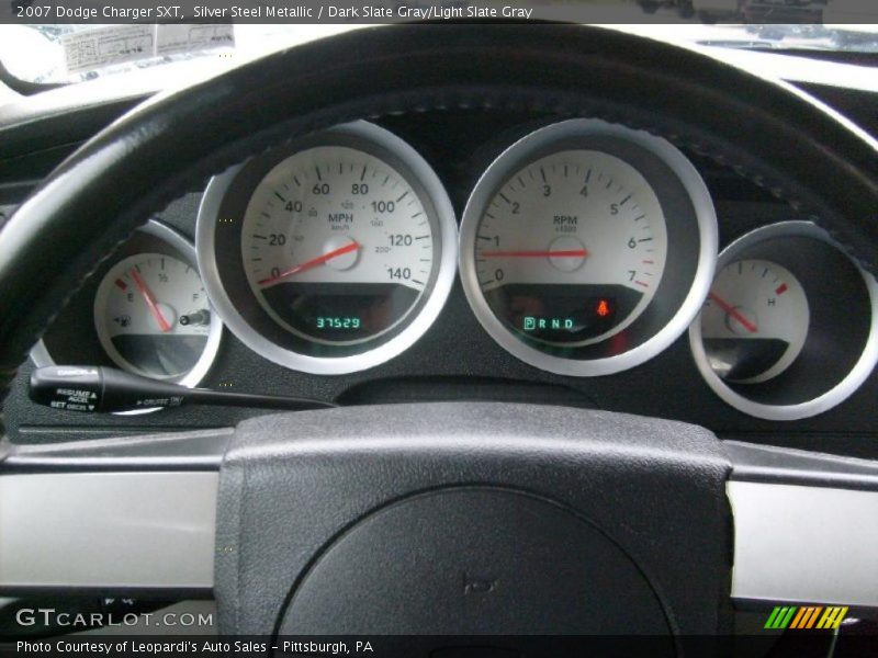 Silver Steel Metallic / Dark Slate Gray/Light Slate Gray 2007 Dodge Charger SXT