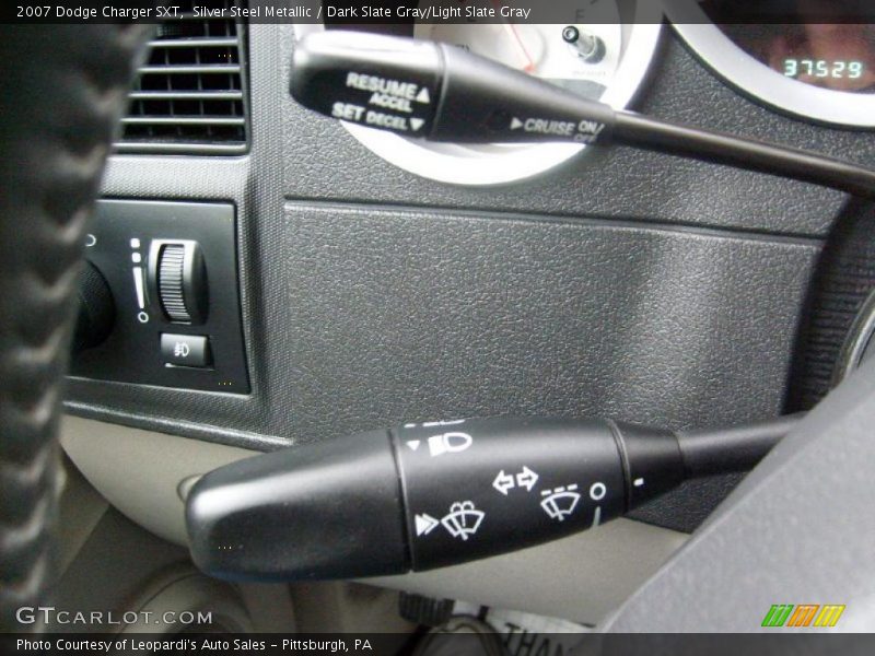 Silver Steel Metallic / Dark Slate Gray/Light Slate Gray 2007 Dodge Charger SXT