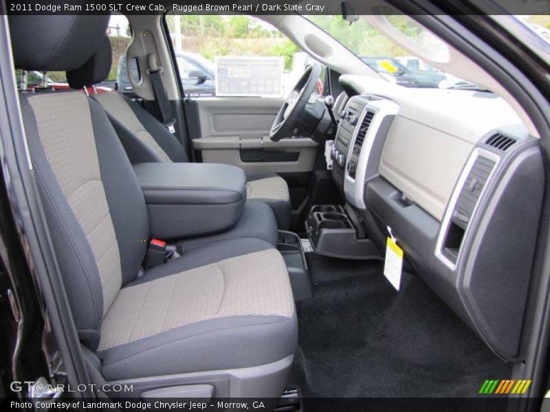  2011 Ram 1500 SLT Crew Cab Dark Slate Gray Interior