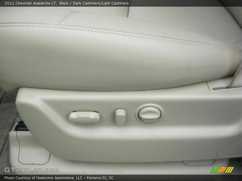 Black / Dark Cashmere/Light Cashmere 2011 Chevrolet Avalanche LT