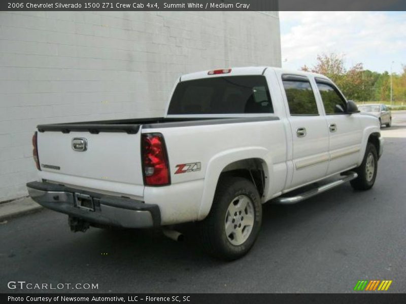 Summit White / Medium Gray 2006 Chevrolet Silverado 1500 Z71 Crew Cab 4x4