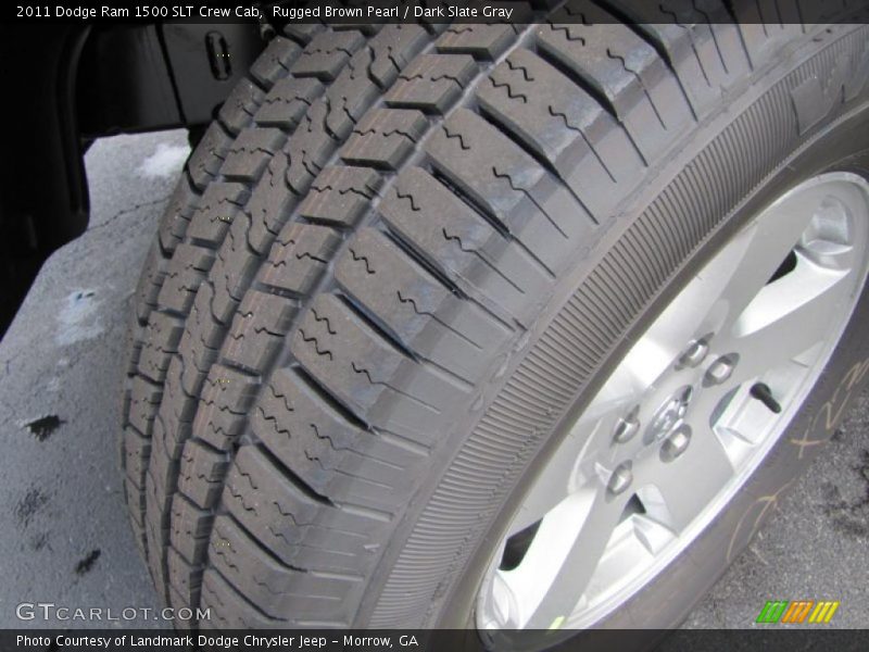 Rugged Brown Pearl / Dark Slate Gray 2011 Dodge Ram 1500 SLT Crew Cab