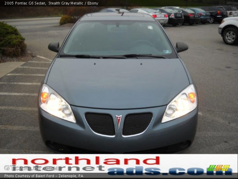 Stealth Gray Metallic / Ebony 2005 Pontiac G6 Sedan