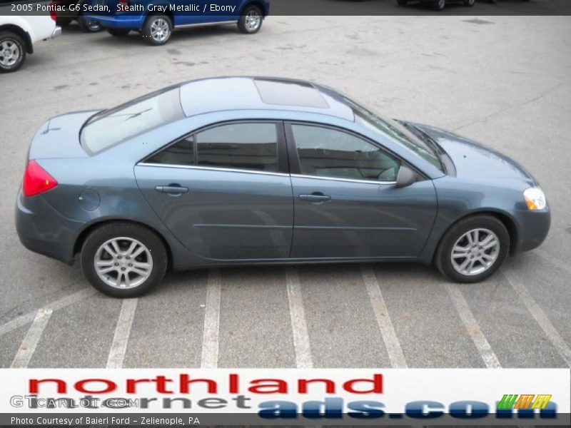 Stealth Gray Metallic / Ebony 2005 Pontiac G6 Sedan
