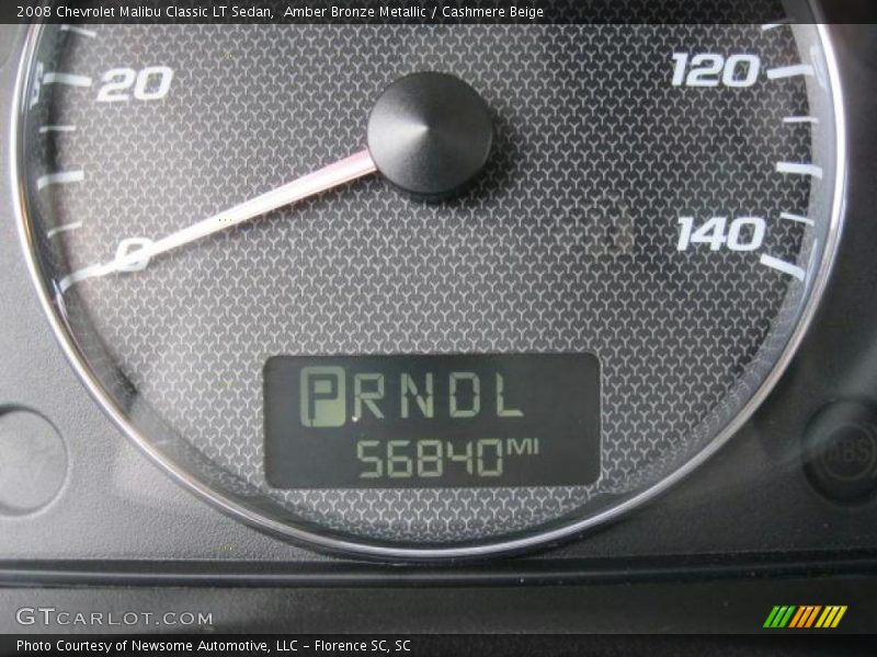 Amber Bronze Metallic / Cashmere Beige 2008 Chevrolet Malibu Classic LT Sedan