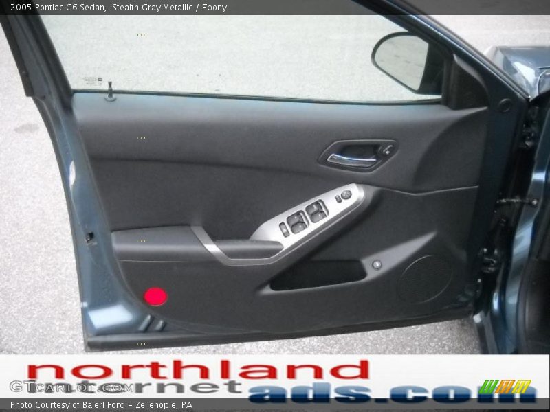Stealth Gray Metallic / Ebony 2005 Pontiac G6 Sedan