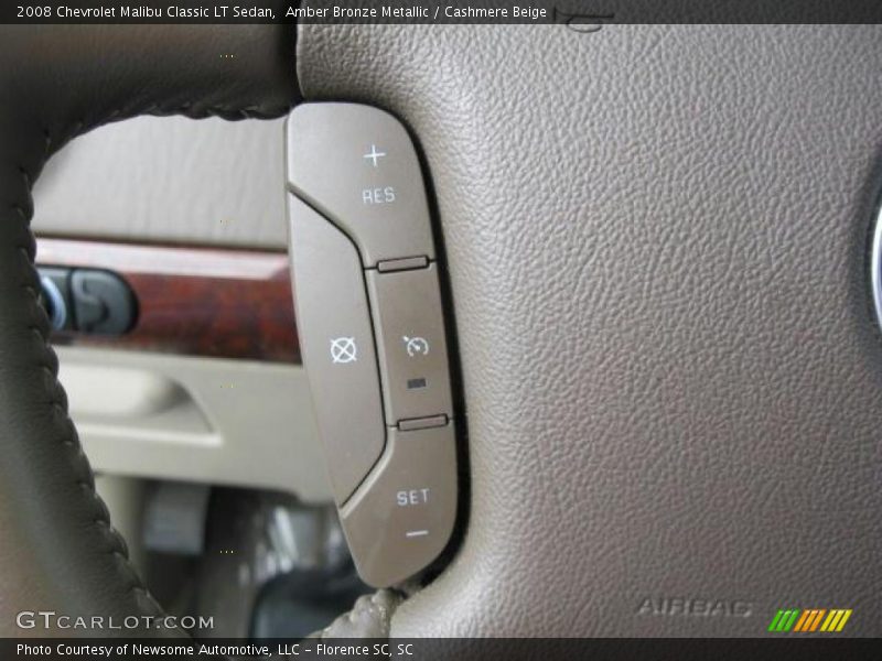 Amber Bronze Metallic / Cashmere Beige 2008 Chevrolet Malibu Classic LT Sedan