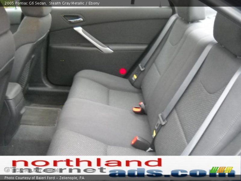 Stealth Gray Metallic / Ebony 2005 Pontiac G6 Sedan