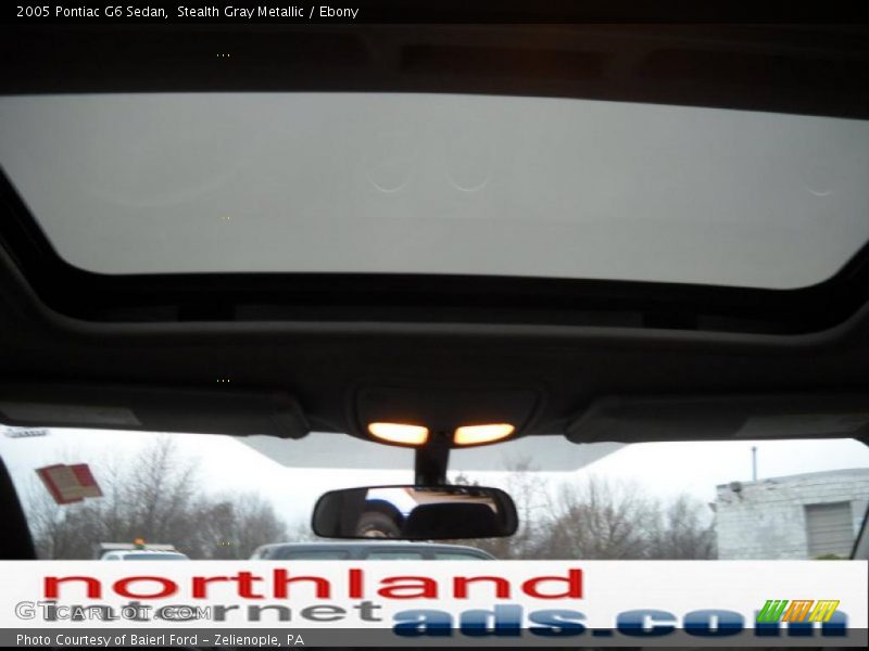 Stealth Gray Metallic / Ebony 2005 Pontiac G6 Sedan