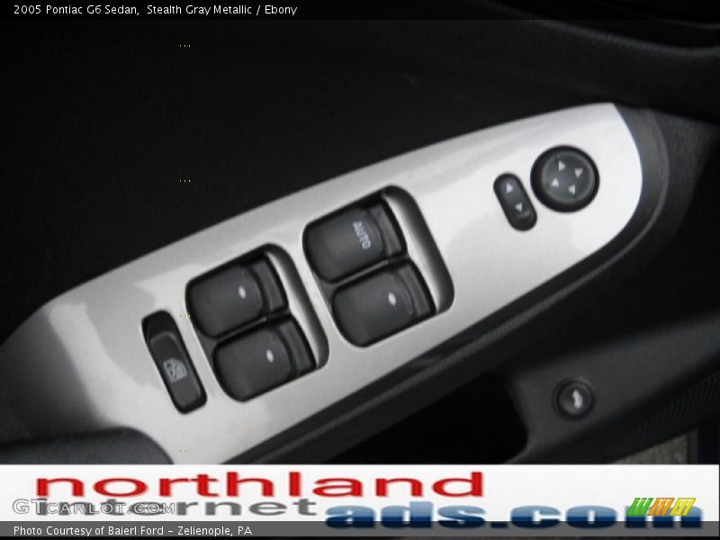 Stealth Gray Metallic / Ebony 2005 Pontiac G6 Sedan