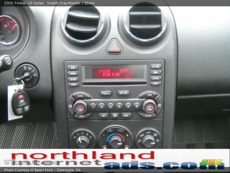 Stealth Gray Metallic / Ebony 2005 Pontiac G6 Sedan