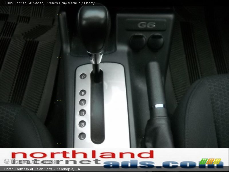 Stealth Gray Metallic / Ebony 2005 Pontiac G6 Sedan