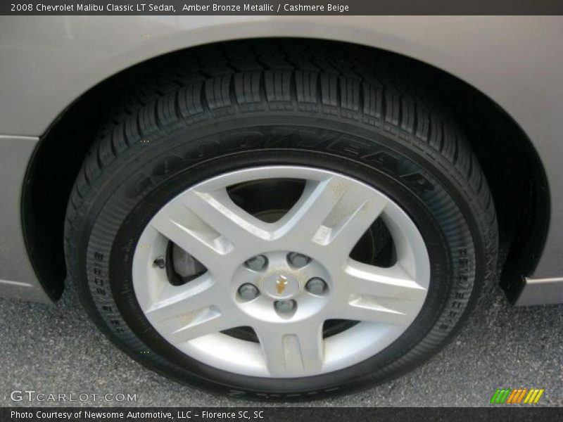 Amber Bronze Metallic / Cashmere Beige 2008 Chevrolet Malibu Classic LT Sedan