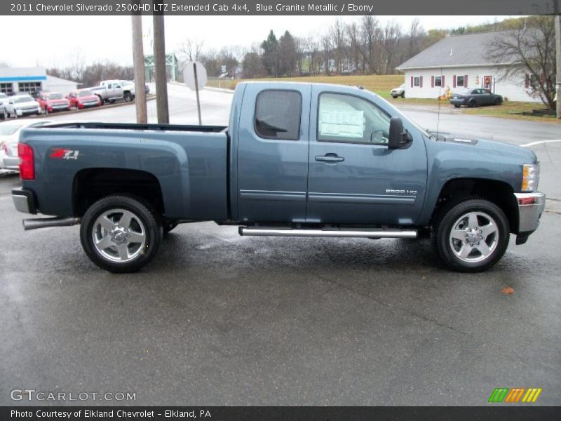  2011 Silverado 2500HD LTZ Extended Cab 4x4 Blue Granite Metallic