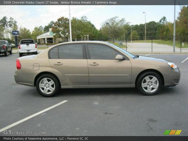 Amber Bronze Metallic / Cashmere Beige 2008 Chevrolet Malibu Classic LT Sedan