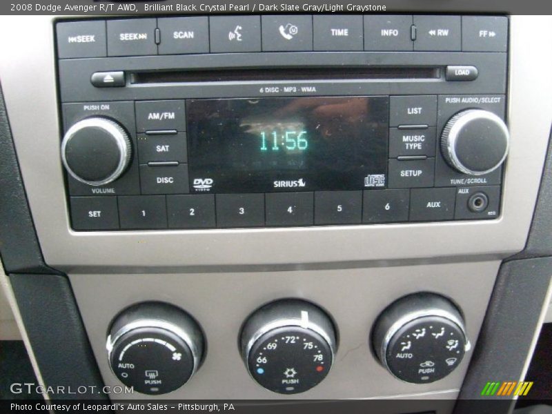 Controls of 2008 Avenger R/T AWD