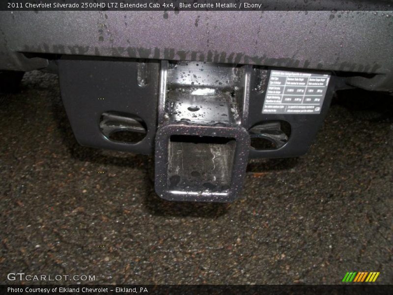 Blue Granite Metallic / Ebony 2011 Chevrolet Silverado 2500HD LTZ Extended Cab 4x4
