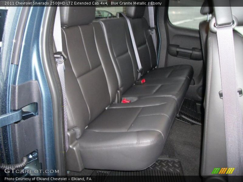  2011 Silverado 2500HD LTZ Extended Cab 4x4 Ebony Interior