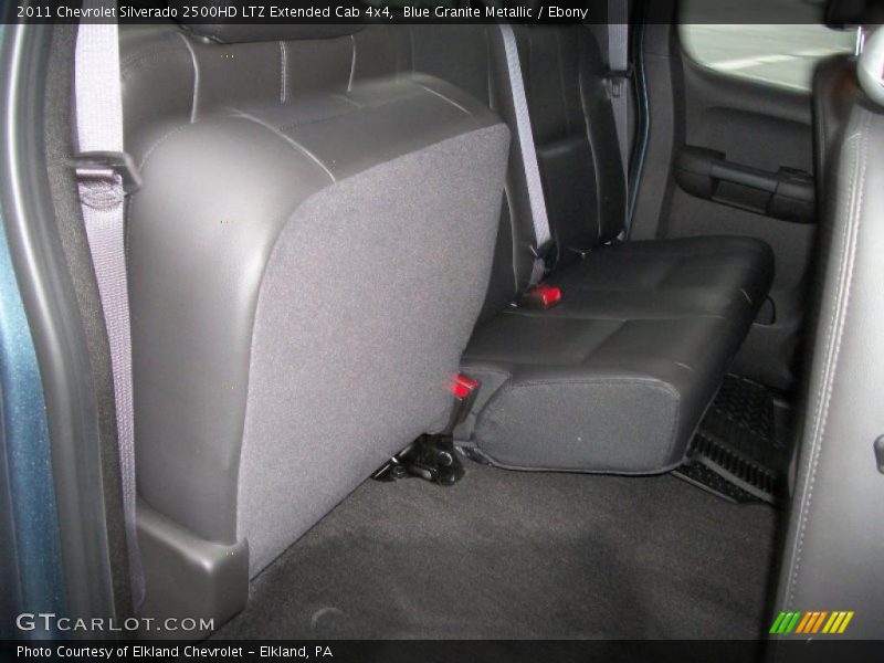  2011 Silverado 2500HD LTZ Extended Cab 4x4 Ebony Interior
