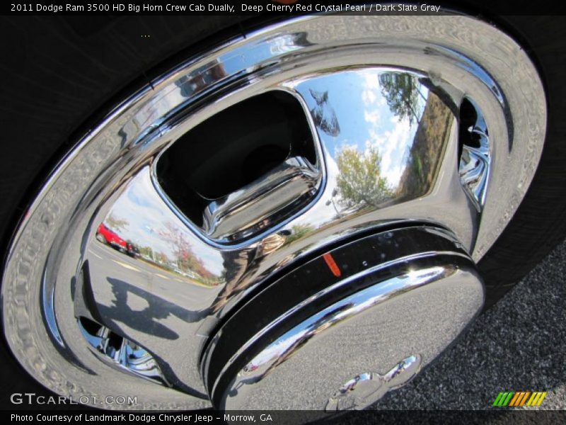 Deep Cherry Red Crystal Pearl / Dark Slate Gray 2011 Dodge Ram 3500 HD Big Horn Crew Cab Dually