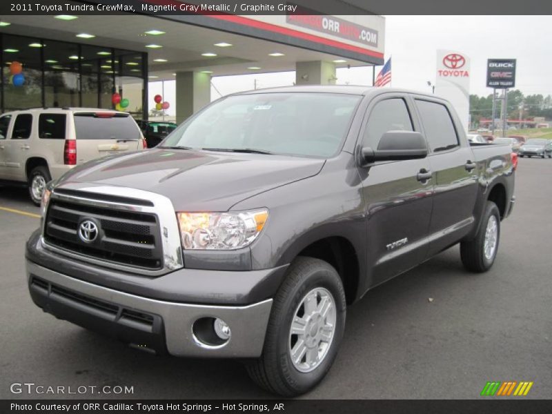 Magnetic Gray Metallic / Graphite Gray 2011 Toyota Tundra CrewMax