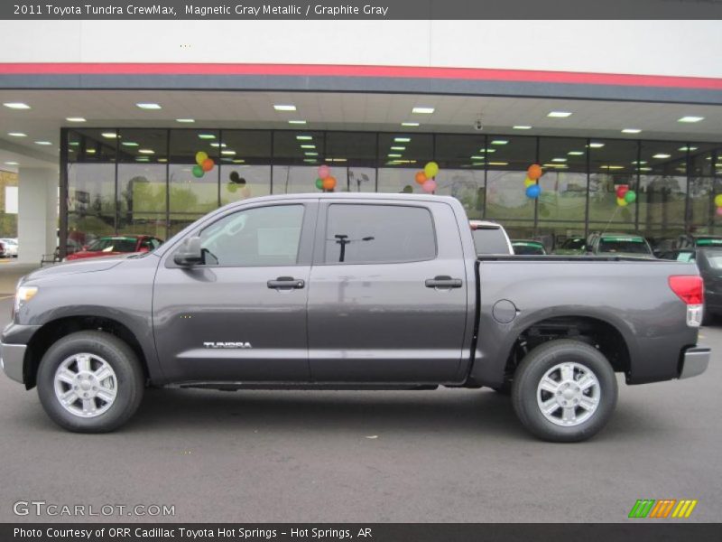 Magnetic Gray Metallic / Graphite Gray 2011 Toyota Tundra CrewMax