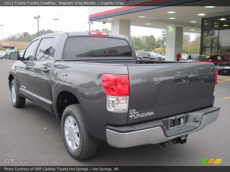 Magnetic Gray Metallic / Graphite Gray 2011 Toyota Tundra CrewMax