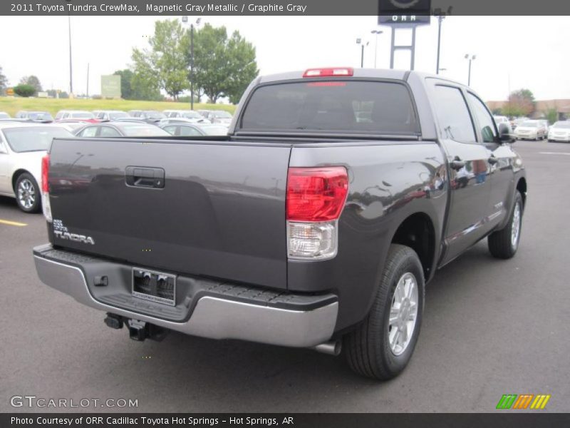 Magnetic Gray Metallic / Graphite Gray 2011 Toyota Tundra CrewMax