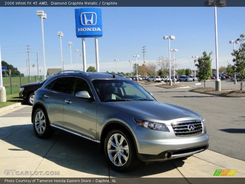 Diamond Graphite Metallic / Graphite 2006 Infiniti FX 45 AWD