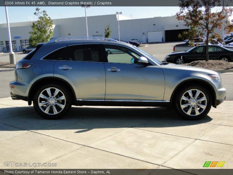 Diamond Graphite Metallic / Graphite 2006 Infiniti FX 45 AWD
