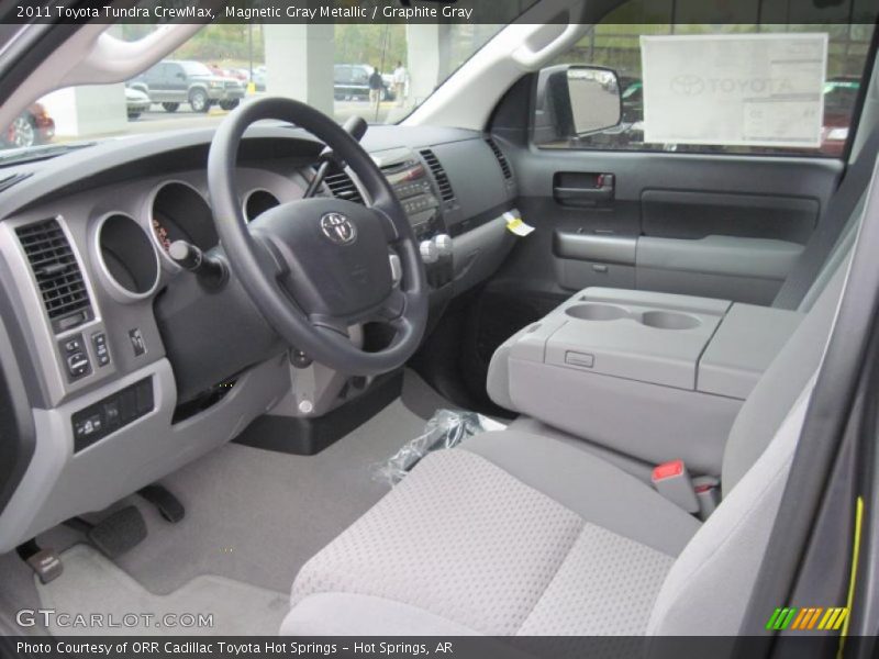 Graphite Gray Interior - 2011 Tundra CrewMax 