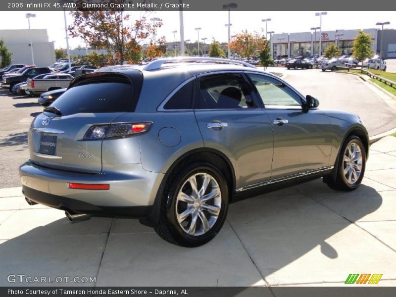 Diamond Graphite Metallic / Graphite 2006 Infiniti FX 45 AWD