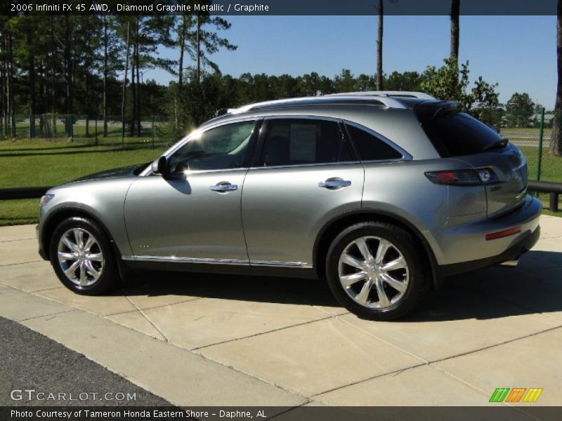 Diamond Graphite Metallic / Graphite 2006 Infiniti FX 45 AWD