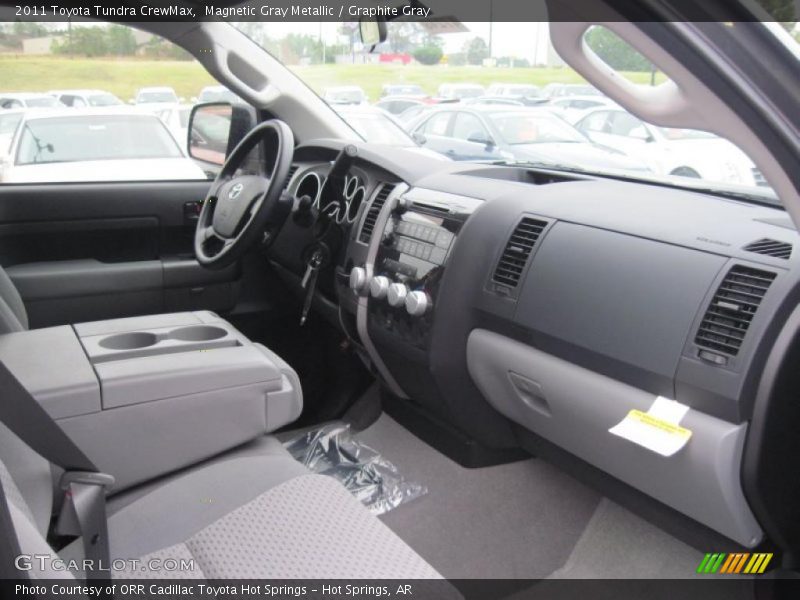 Magnetic Gray Metallic / Graphite Gray 2011 Toyota Tundra CrewMax