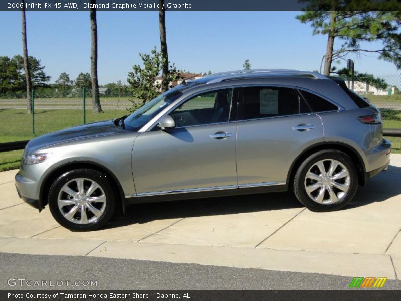 Diamond Graphite Metallic / Graphite 2006 Infiniti FX 45 AWD