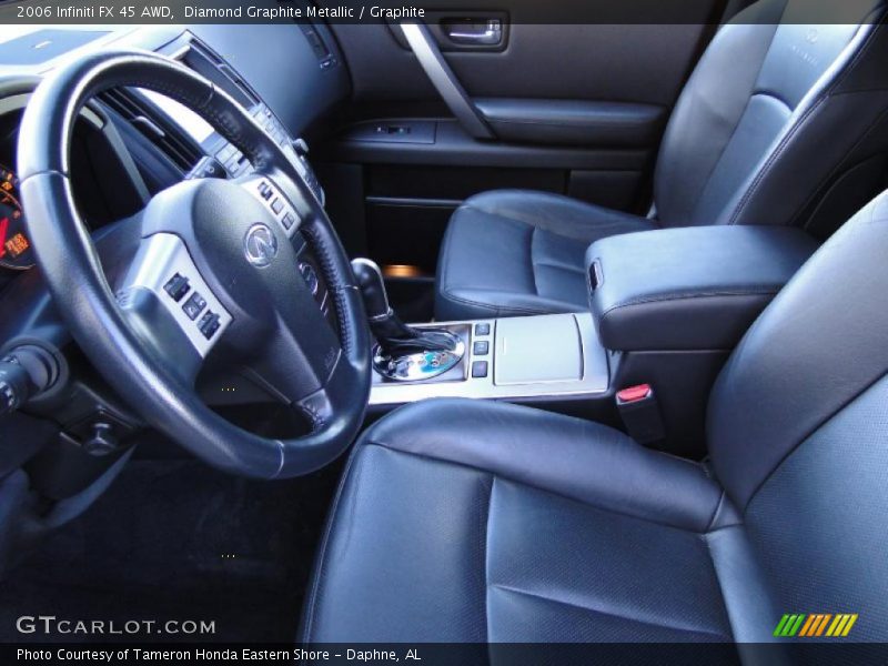Diamond Graphite Metallic / Graphite 2006 Infiniti FX 45 AWD