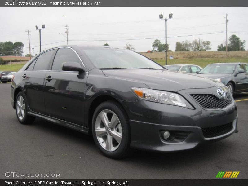 Magnetic Gray Metallic / Ash 2011 Toyota Camry SE