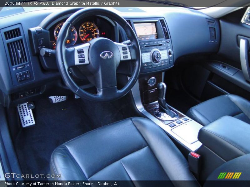 Diamond Graphite Metallic / Graphite 2006 Infiniti FX 45 AWD