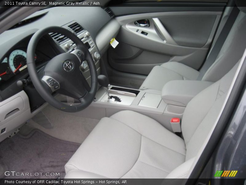Magnetic Gray Metallic / Ash 2011 Toyota Camry SE