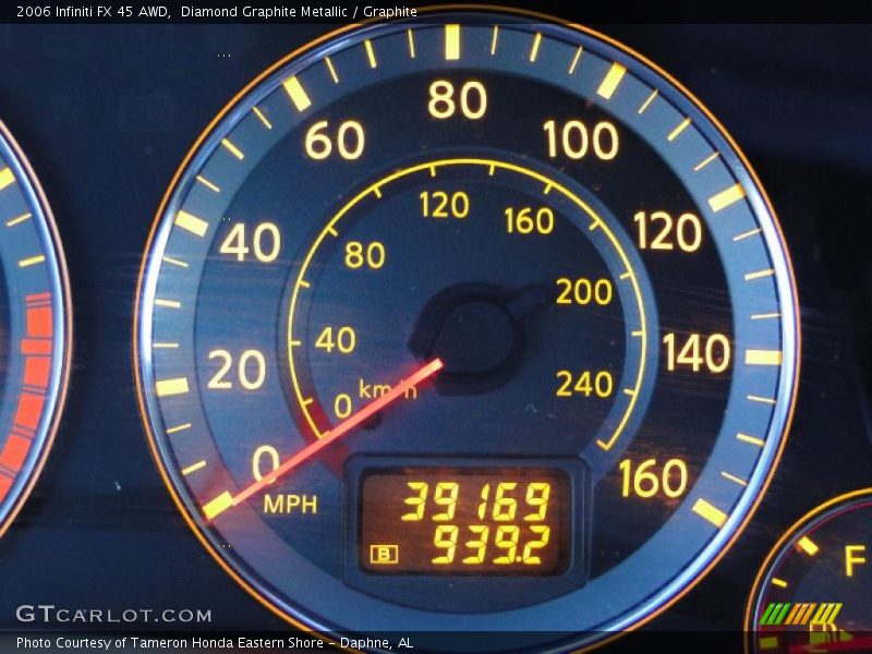 Diamond Graphite Metallic / Graphite 2006 Infiniti FX 45 AWD