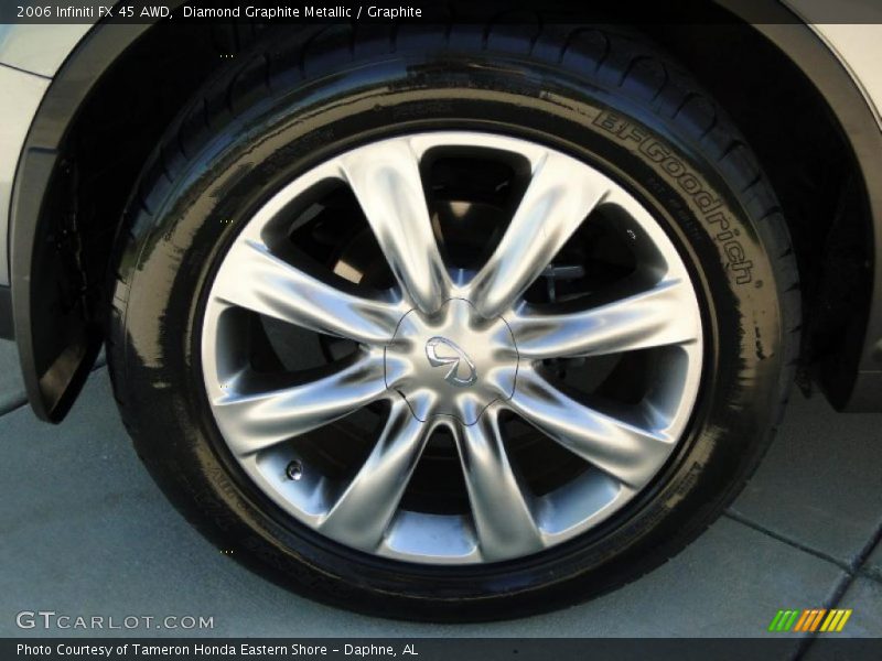 Diamond Graphite Metallic / Graphite 2006 Infiniti FX 45 AWD