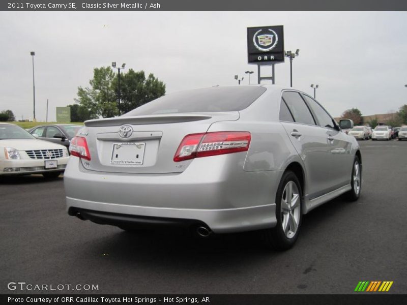 Classic Silver Metallic / Ash 2011 Toyota Camry SE