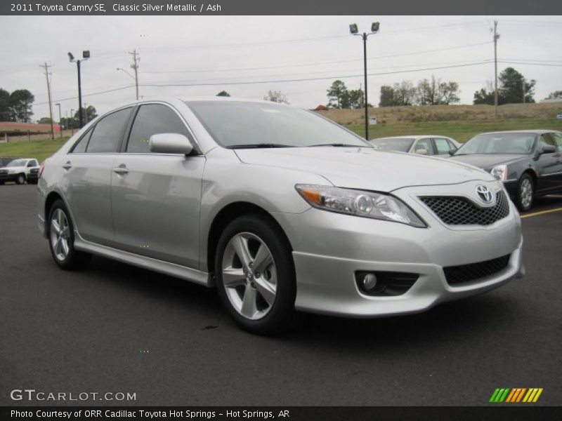 Classic Silver Metallic / Ash 2011 Toyota Camry SE