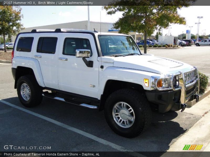 Birch White / Light Cashmere/Ebony 2007 Hummer H3 X