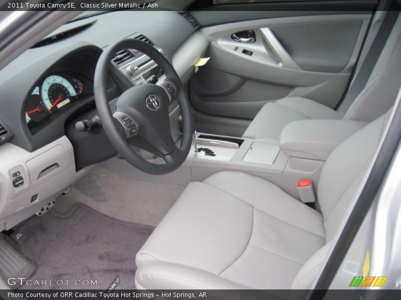 Classic Silver Metallic / Ash 2011 Toyota Camry SE