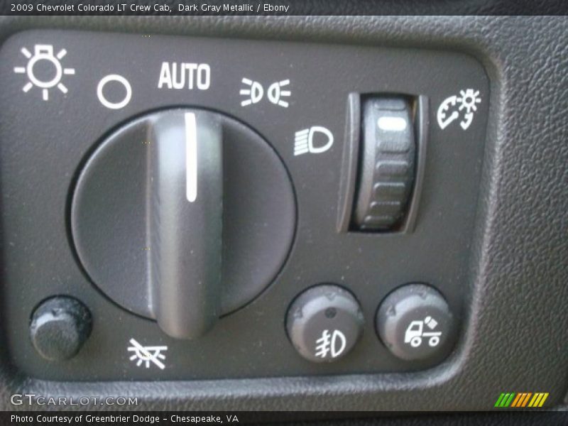 Controls of 2009 Colorado LT Crew Cab