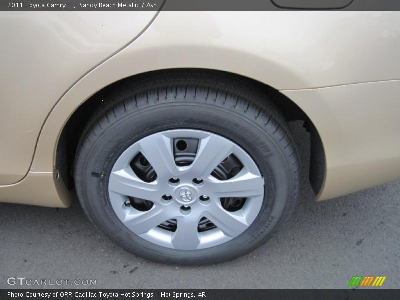 Sandy Beach Metallic / Ash 2011 Toyota Camry LE