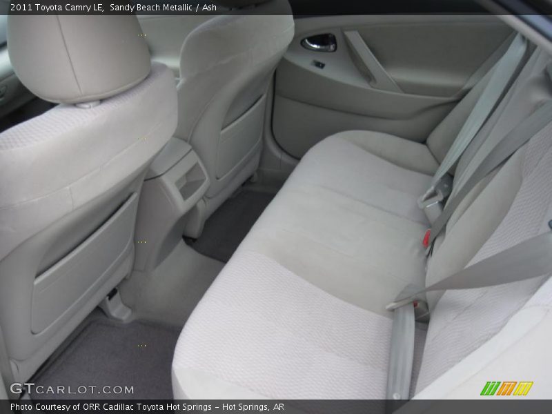 Sandy Beach Metallic / Ash 2011 Toyota Camry LE