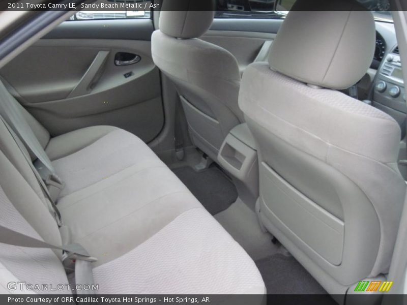 Sandy Beach Metallic / Ash 2011 Toyota Camry LE