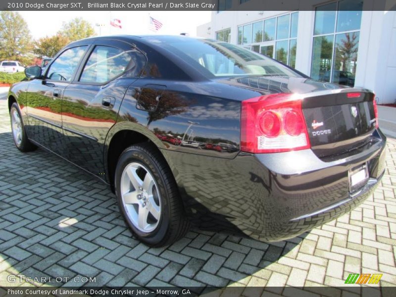 Brilliant Black Crystal Pearl / Dark Slate Gray 2010 Dodge Charger SXT